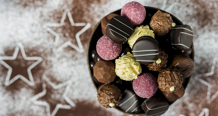 food gift ideas for christmas chocolate