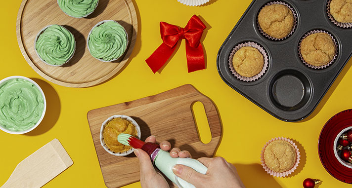 food gift sets for christmas cupcake