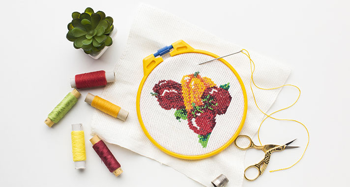 homemade christmas gift ideas embroidery art