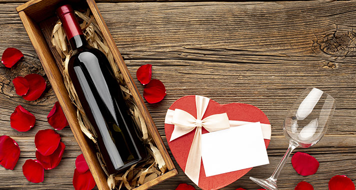 5 year wedding anniversary gift for him wooden wine box