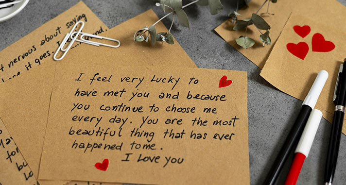 love letter 1st anniversary gift