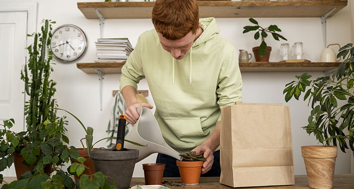 housewarming gifts for men indoor herb garden kit